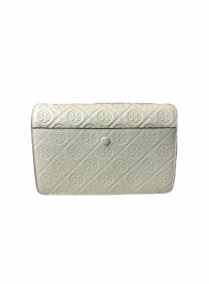 Tory Burch T Monogram Pebbled Leather Purse