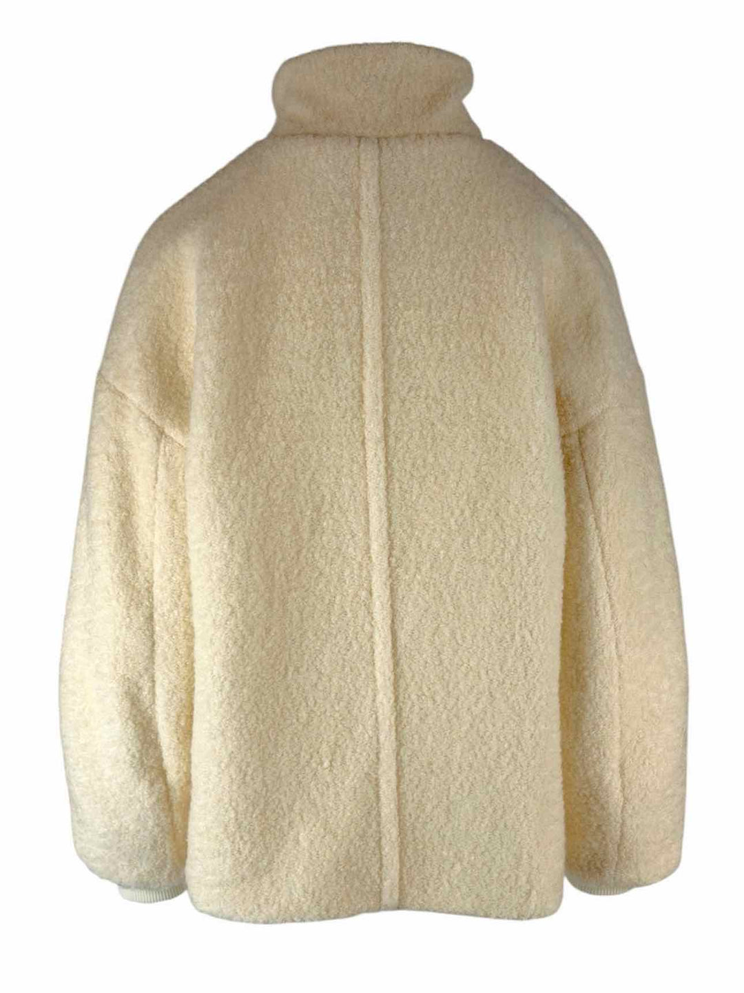 Ganni Size 32 Wool-Blend Boucle Jacket