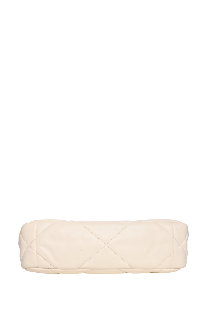 Chanel Goatskin Quilted Medium 19 Flap Bag