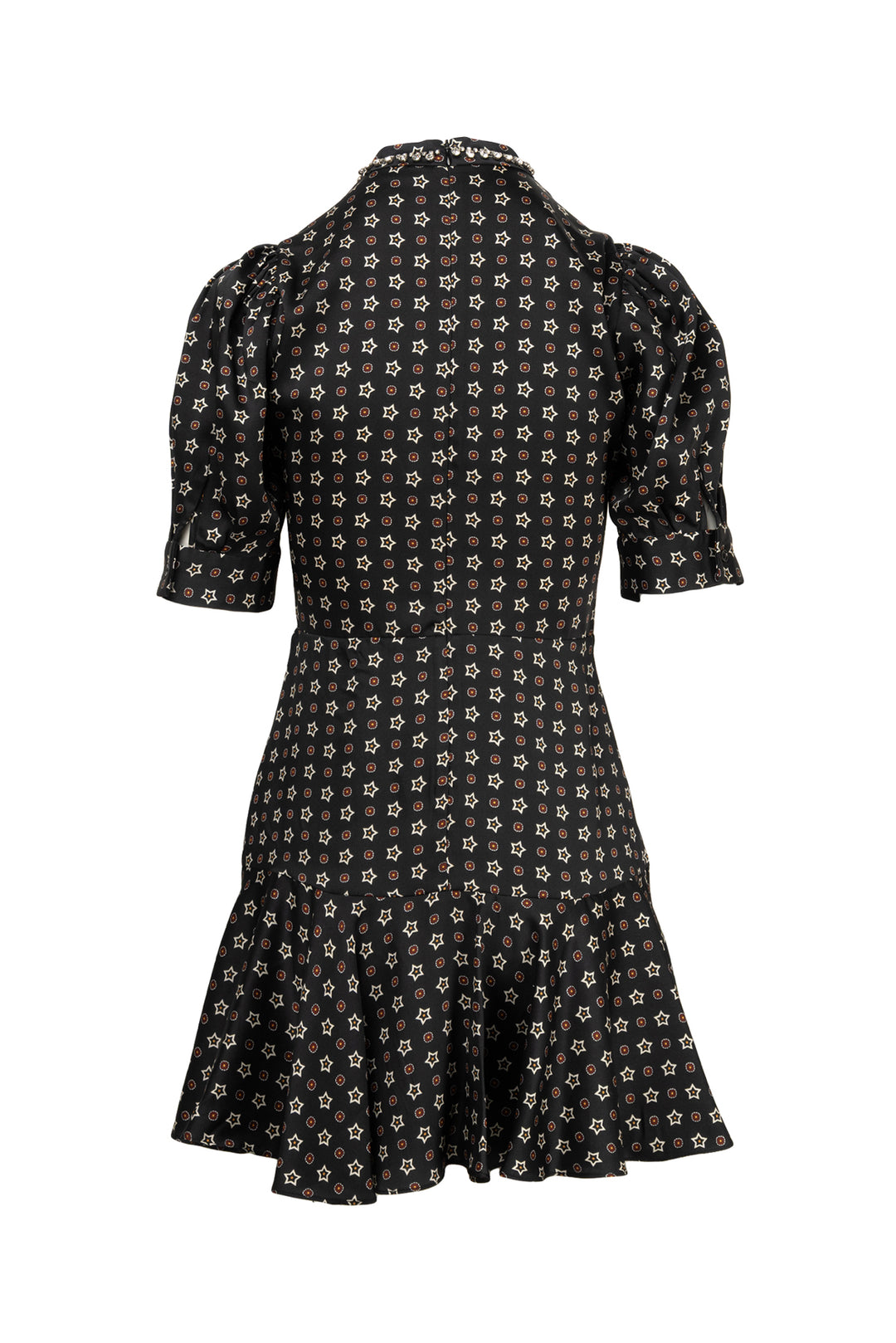 Sandro Size 36 Star Print Mini Dress