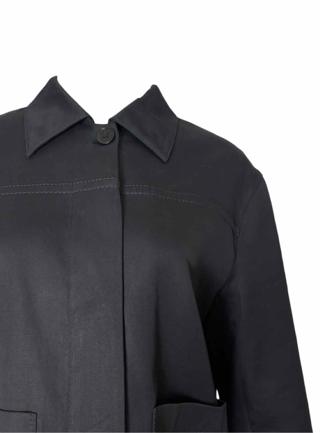 Cecilie Bahnsen Size 6 Cotton Blend Full Sleeve Jacket