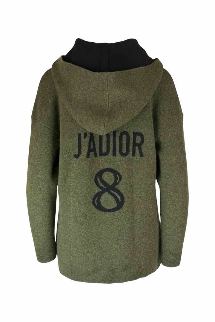 Dior Size 2 Cashmere Hooded Sweater