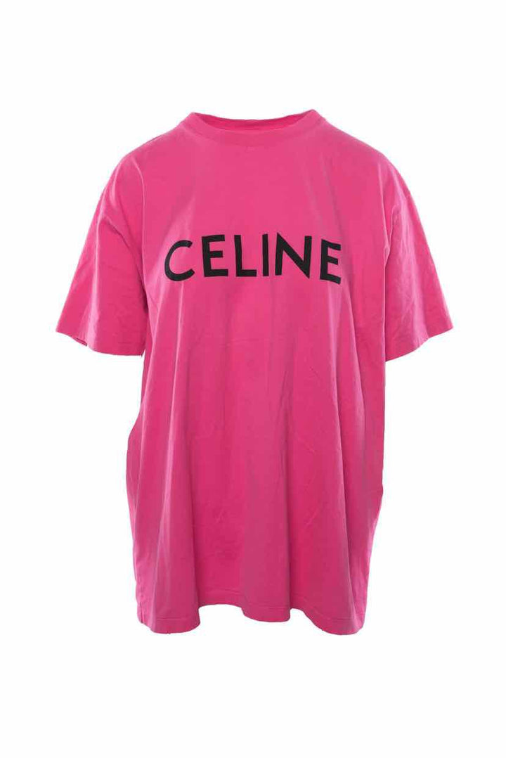 Celine Size XL Logo Graphic T-shirt