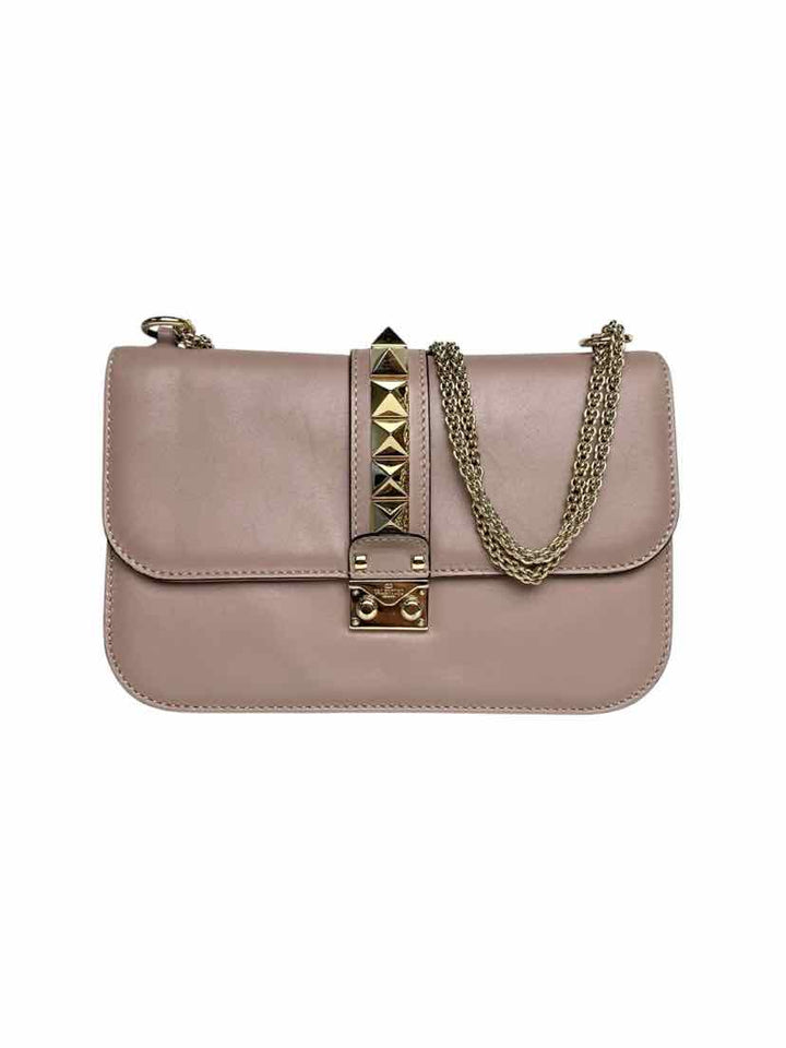 Valentino Glam Lock Rockstud Medium Shoulder Bag