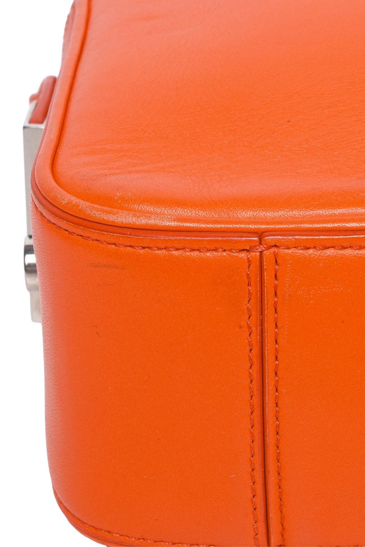 Celine 2012 Nappa Side Lock Dragonne Shoulder Bag