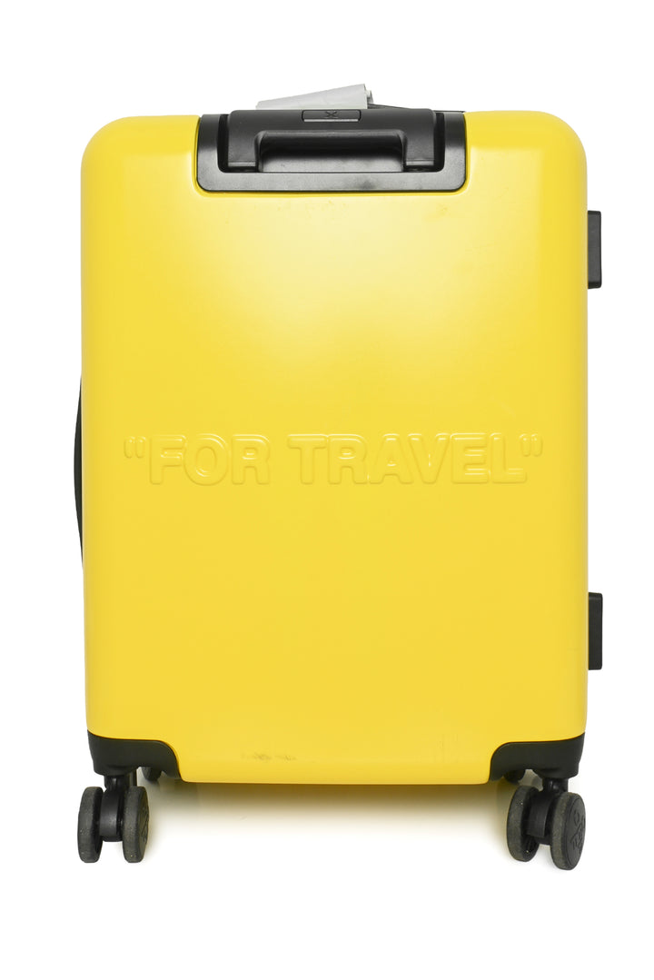 Off White Arrow Trolley Suitcase