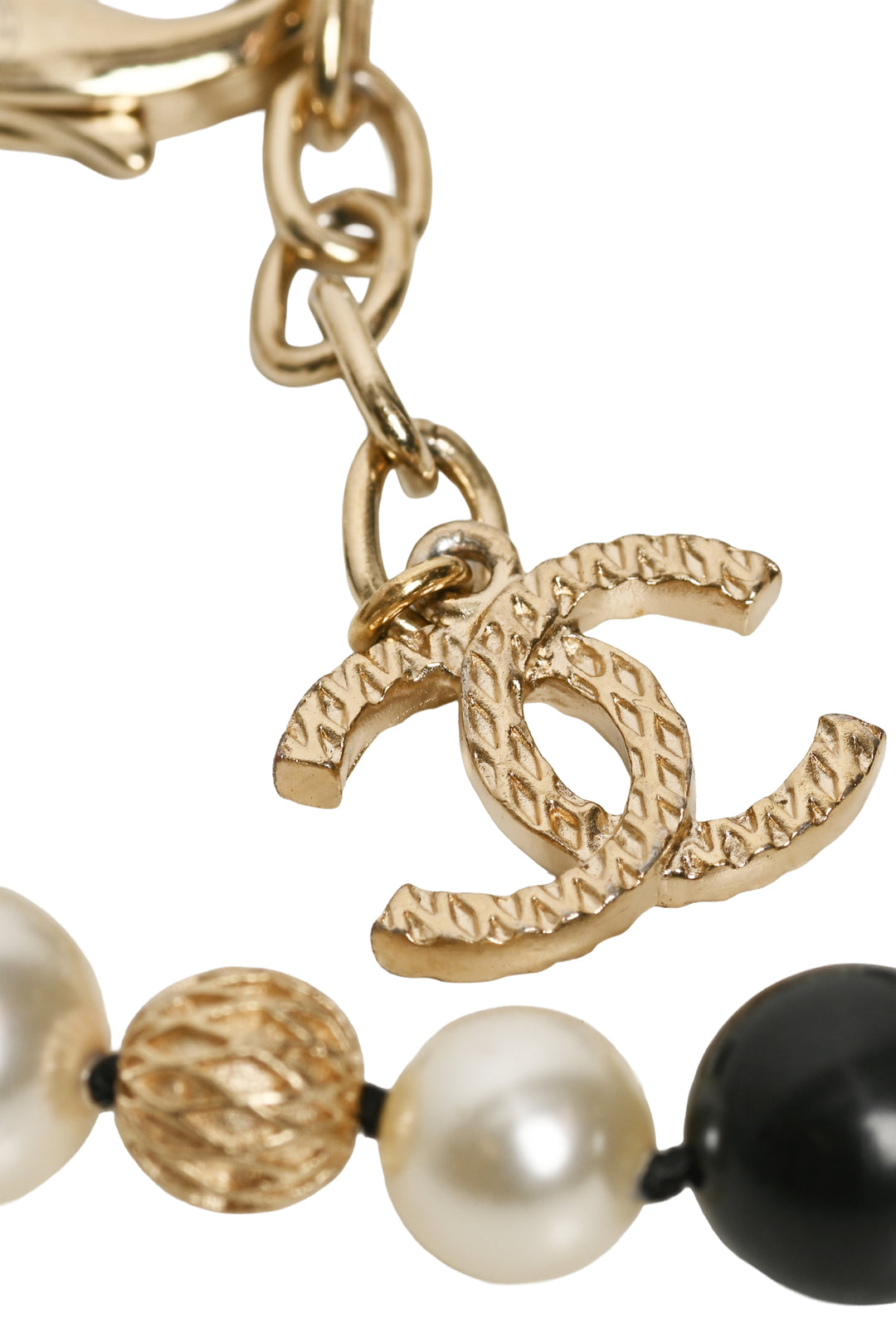 Chanel 2016 CC Faux Pearl Bracelet