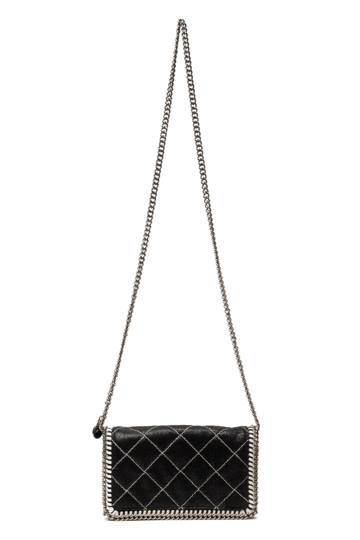 Stella Mccartney Quilted Falabella Flap Crossbody