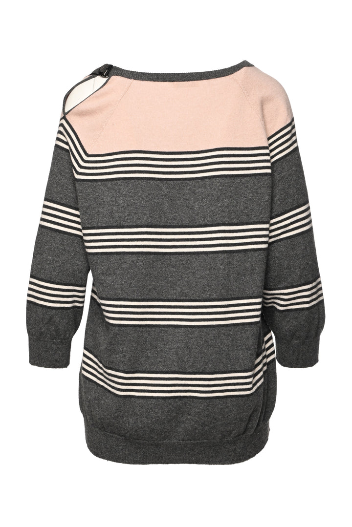 Brunello Cucinelli Size M Striped Cashmere Sweater