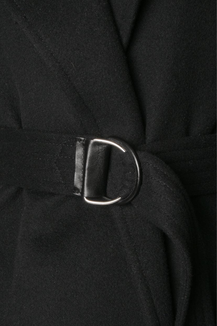 Louis Vuitton Size 34 Wool Monogram Lined Coat