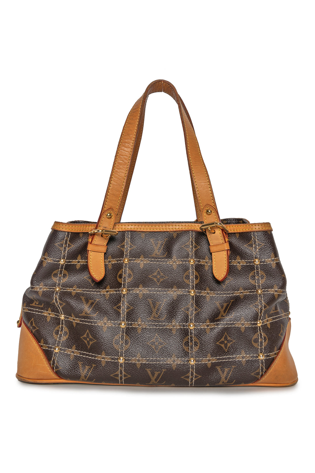 Louis Vuitton Monogram Riveting Shoulder Bag