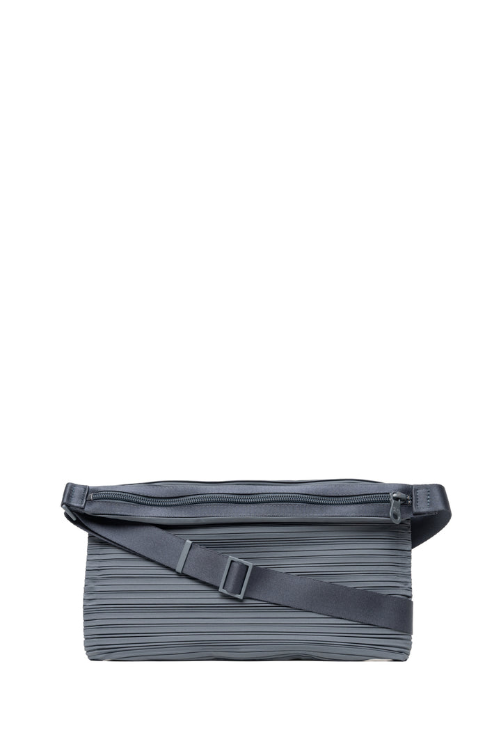 Issey Miyake Pleats Please Sacoche Flat Crossbody Belt Bag
