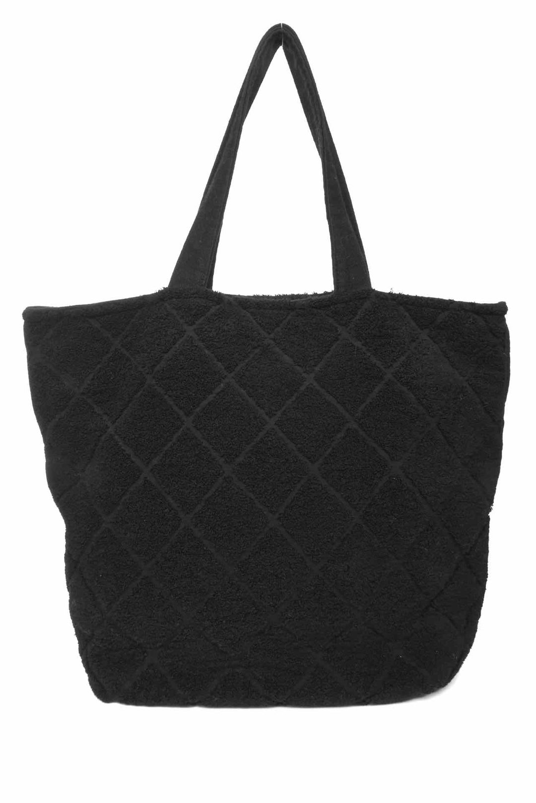 Chanel Terry Cloth CC Beach Towel Tote