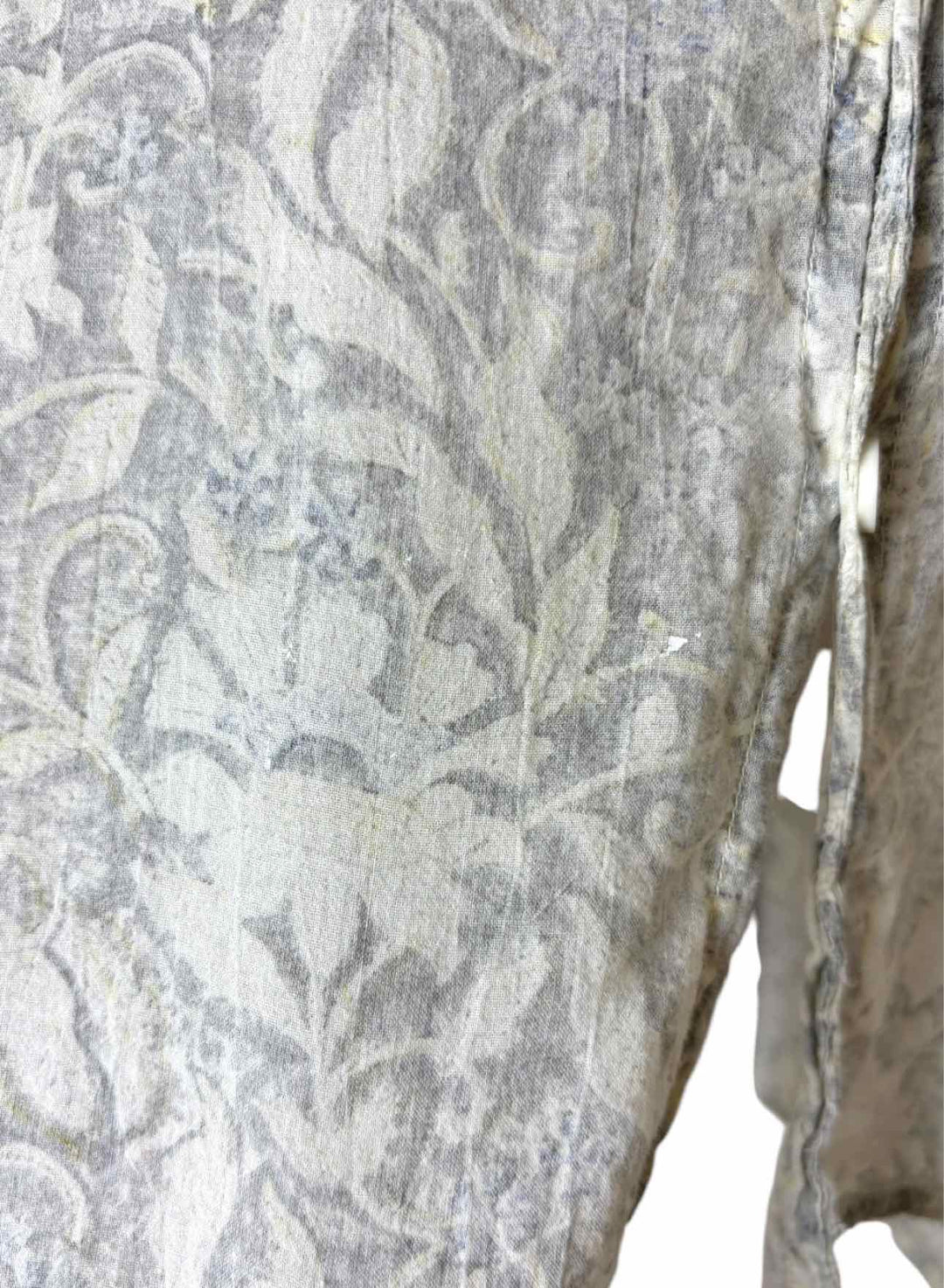 Magnolia Pearl Size OS Block Print Cotton Blouse
