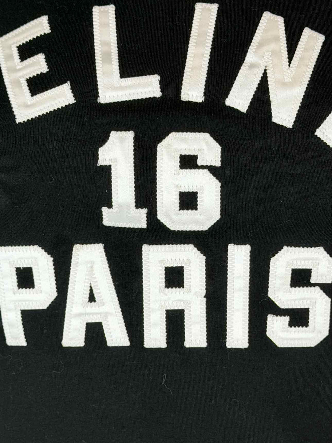 Celine Size S Logo Embroidered Tank Top