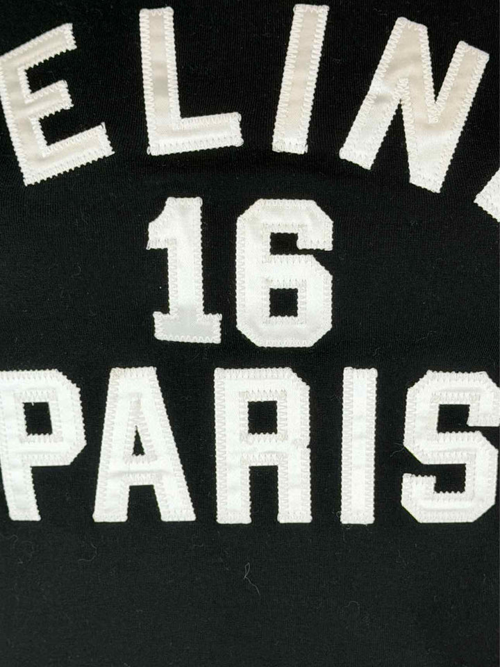 Celine Size S Logo Embroidered Tank Top