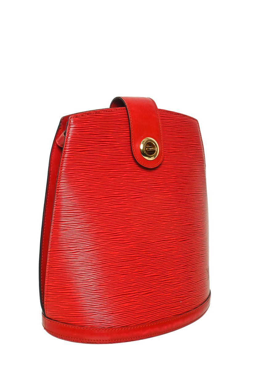 Louis Vuitton Vintage 1994 Epi Leather Cluny Bucket Shoulder Bag