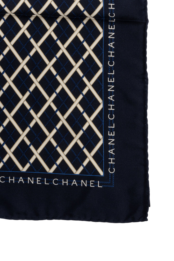 Chanel Vintage Silk Scarf