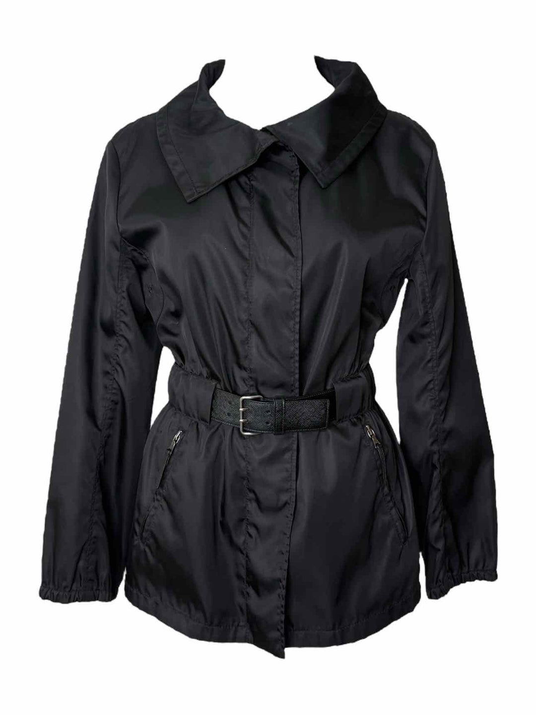 Prada Nylon Belted Size 40 Jacket