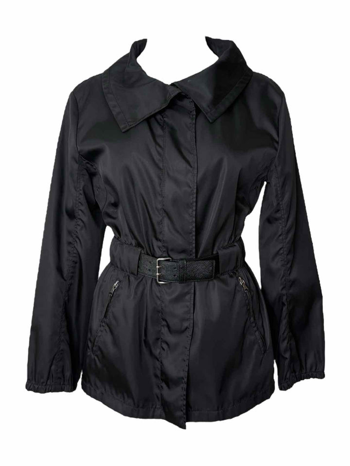 Prada Nylon Belted Size 40 Jacket