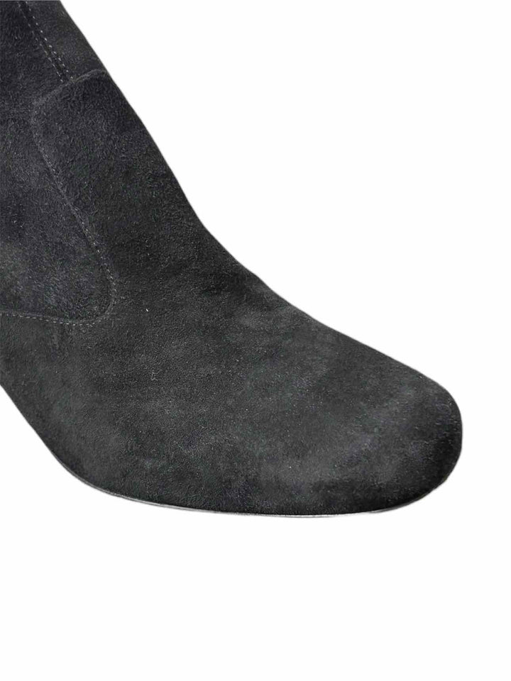 Saint Laurent Size 38 Suede Over the Knee Boots