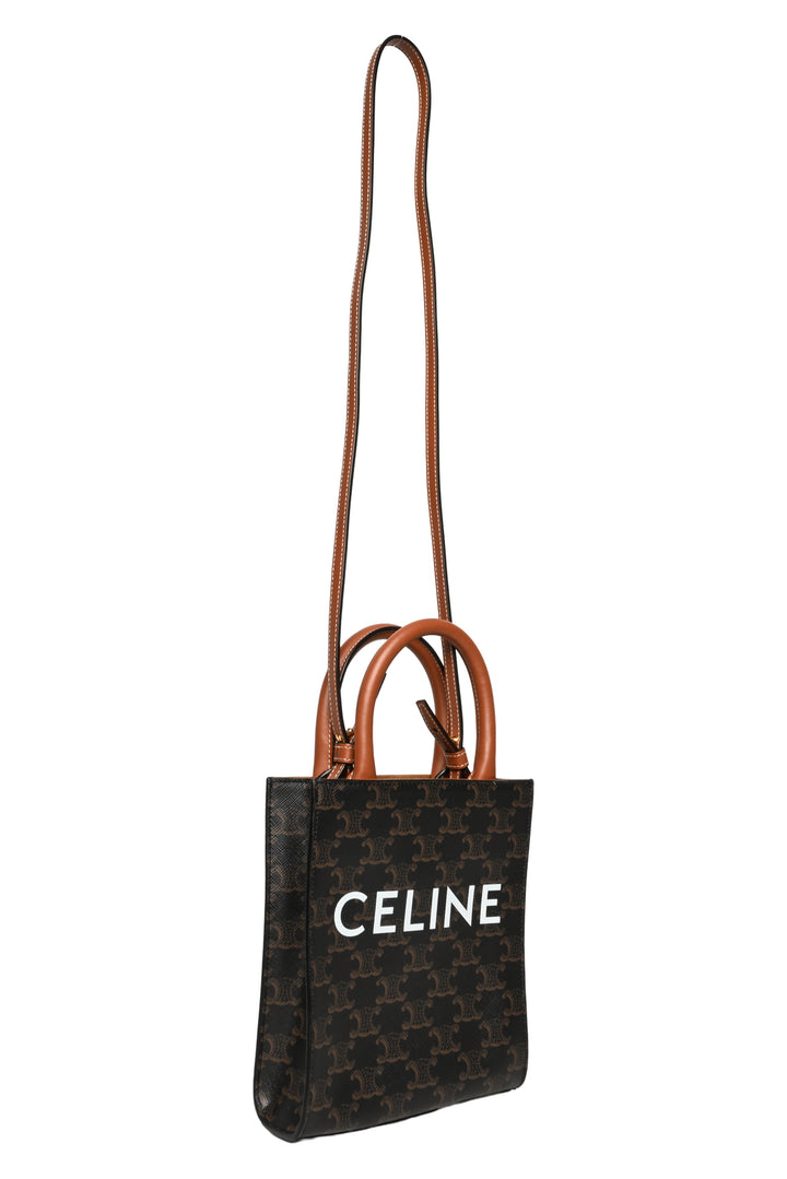 Celine 2020 Triomphe Mini Vertical Cabas Tote