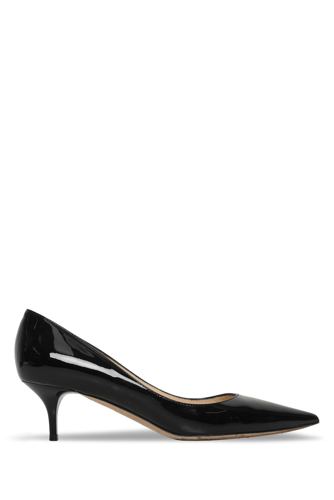 Jimmy Choo Size 36.5 Romy 60 Patent Leather Pumps