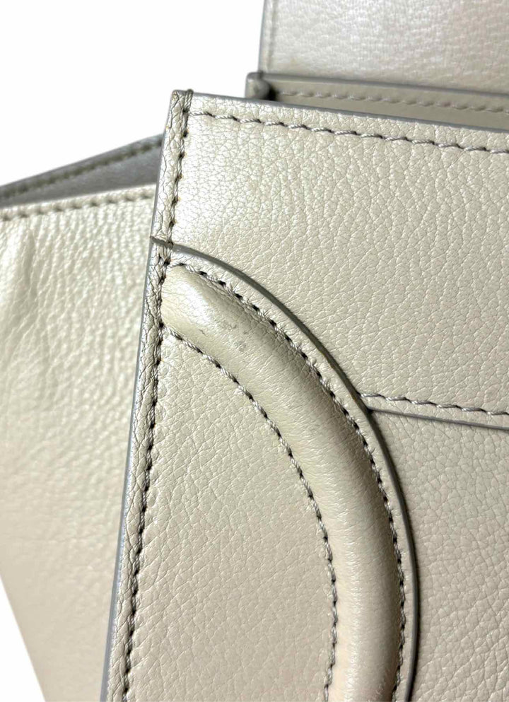 Celine Leather Mini Luggage Tote Purse