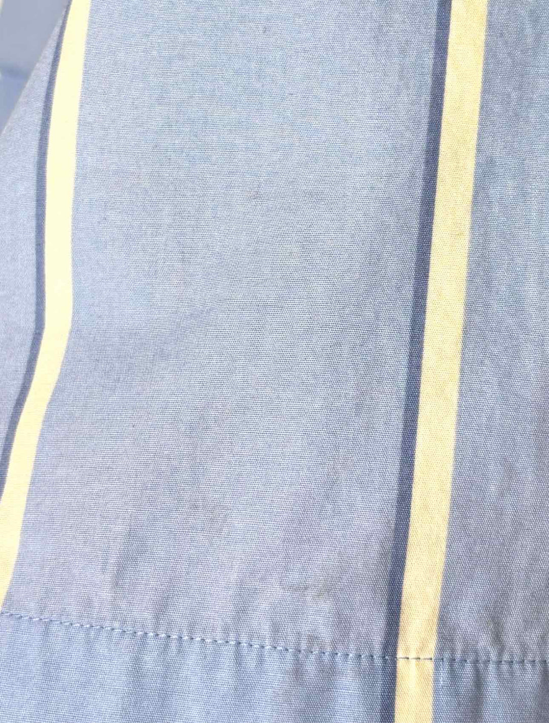 Balenciaga Size 38 Striped Cotton Short SleeveTops