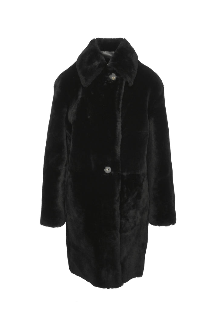 Vince Size M Shearling Coat
