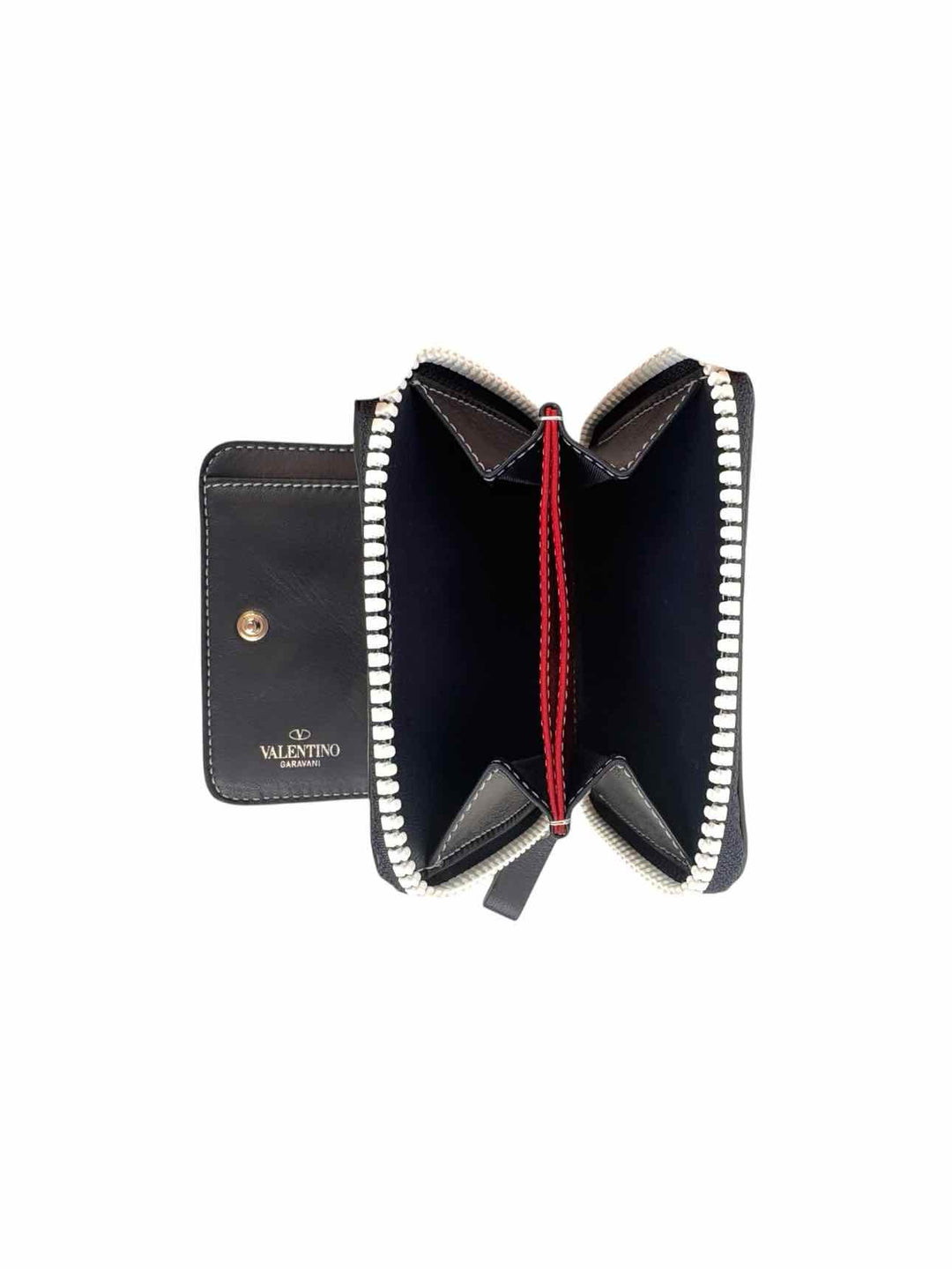 Valentino Rockstud Compact Wallet