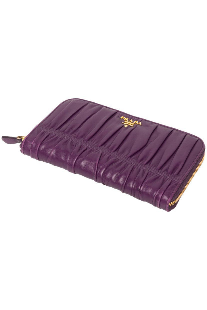 Prada Nappa Leather Continental Wallet