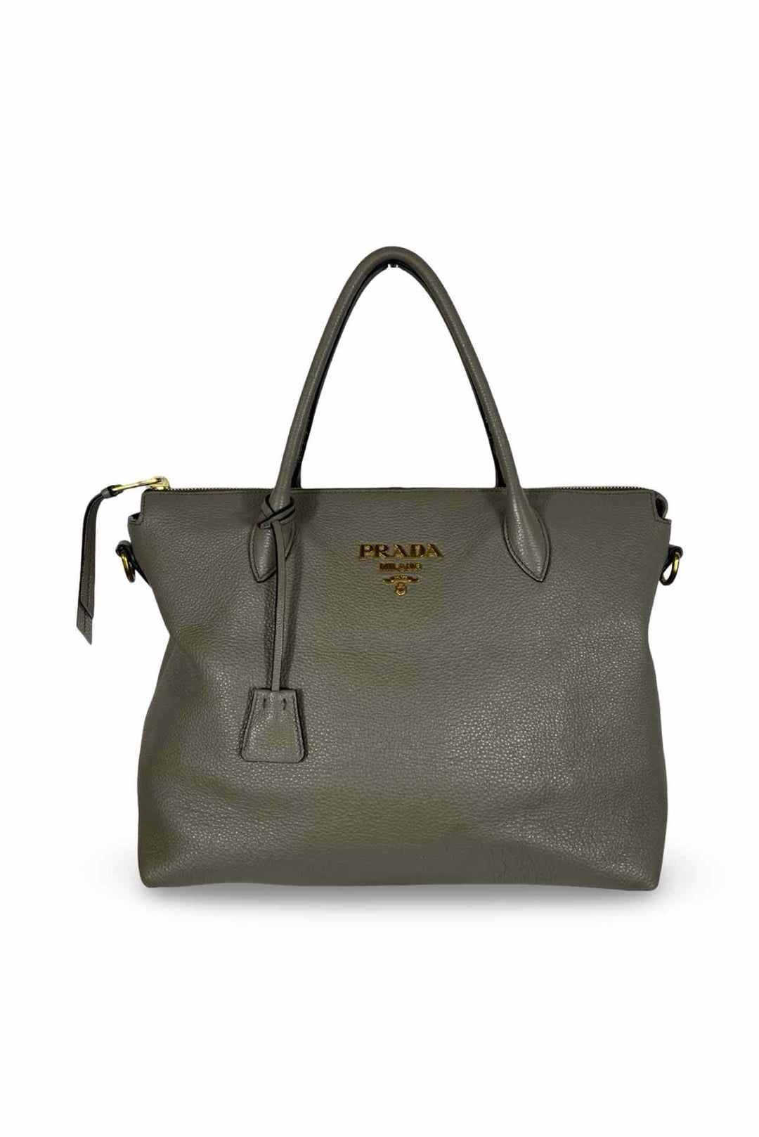 Prada Vitello Daino Convertible Tote