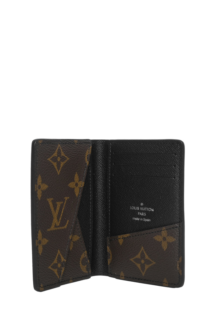 Louis Vuitton Monogram Coated Canvas & Leather Pocket Organizer NMWallet