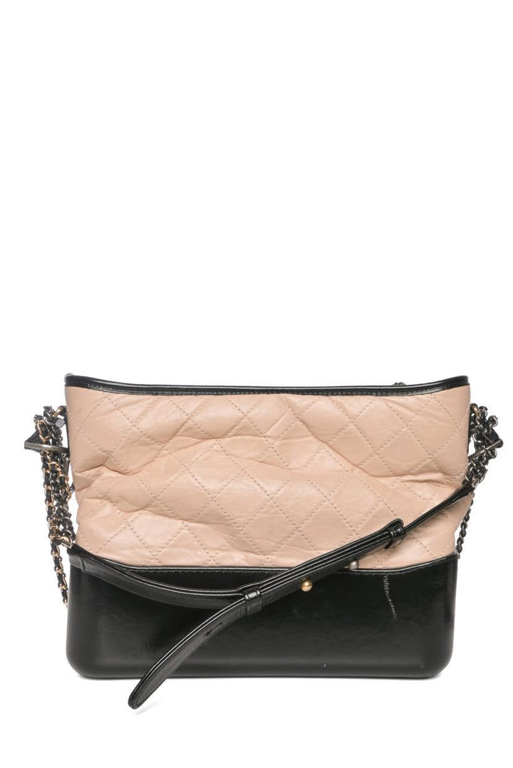 Chanel 2018-2019 Aged Calfskin Medium Gabrielle Hobo