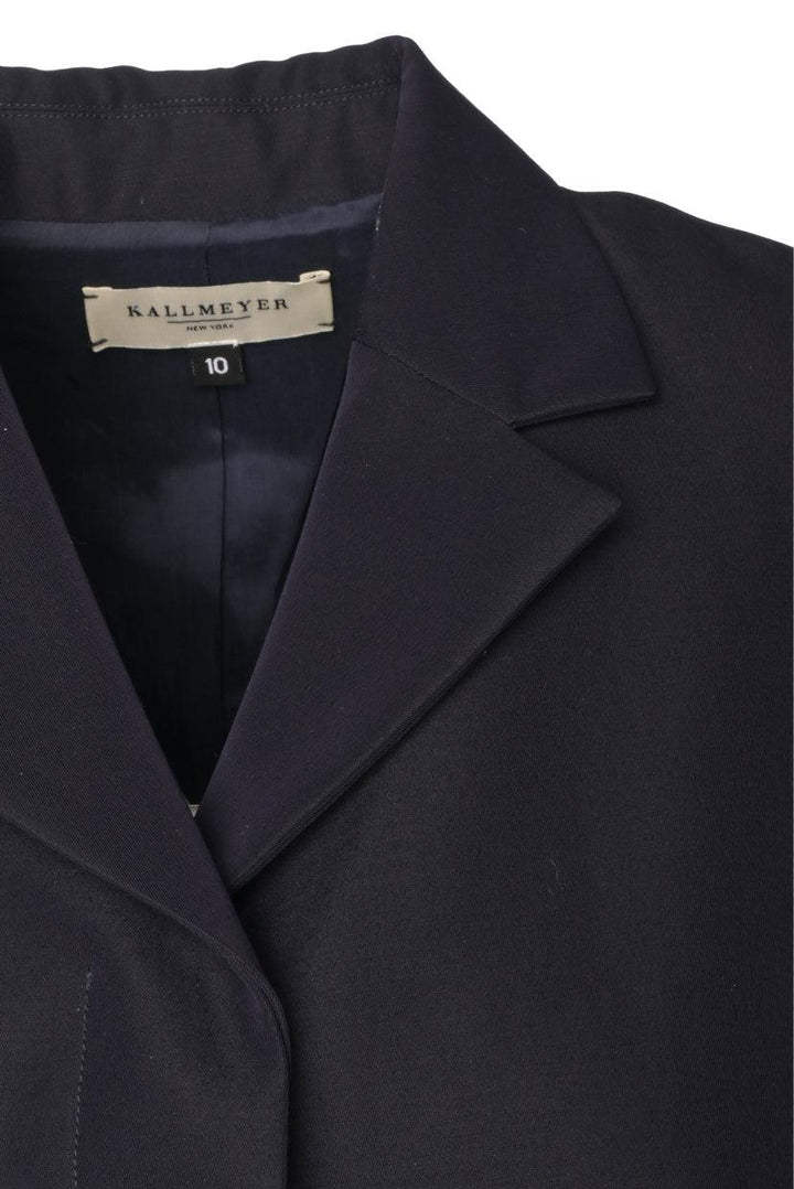 Kall Meyer Size 10 Single Breasted Wool-Blend Blazer