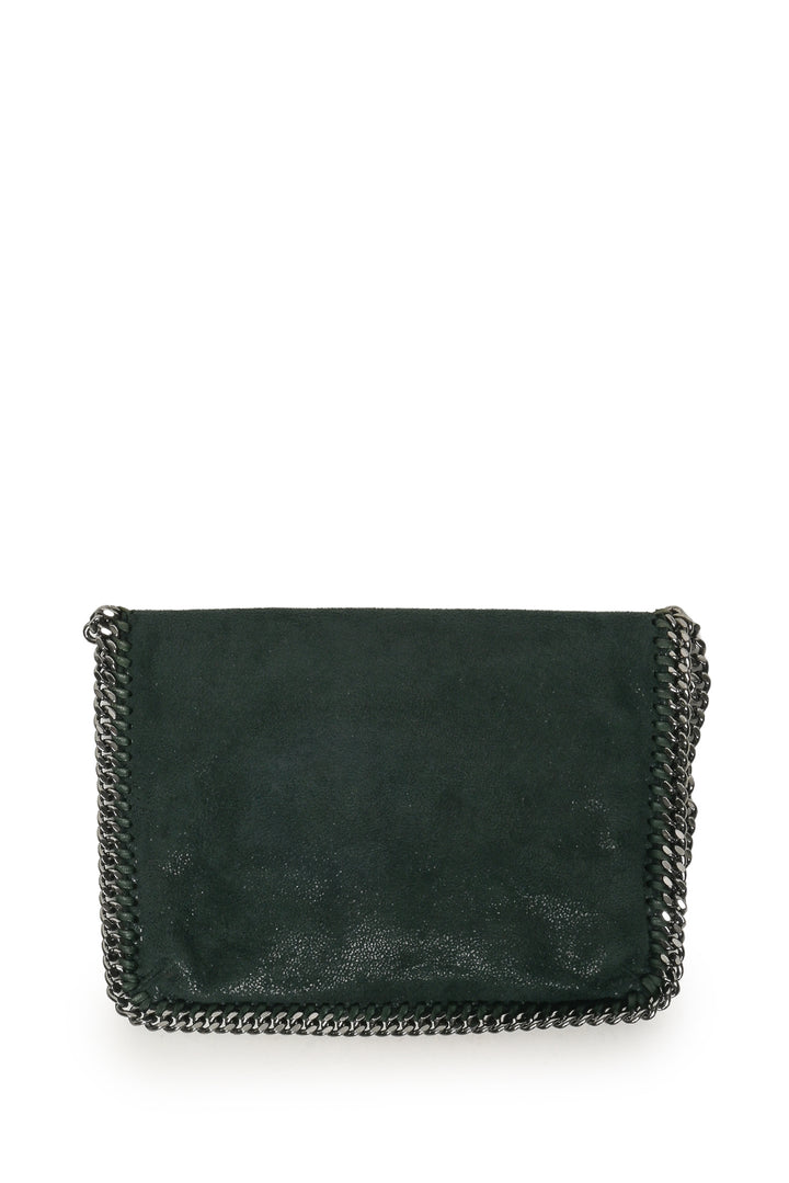 Stella Mccartney Falabella Shaggy Deer Vegan Suede Mini Chain Flap Crossbody