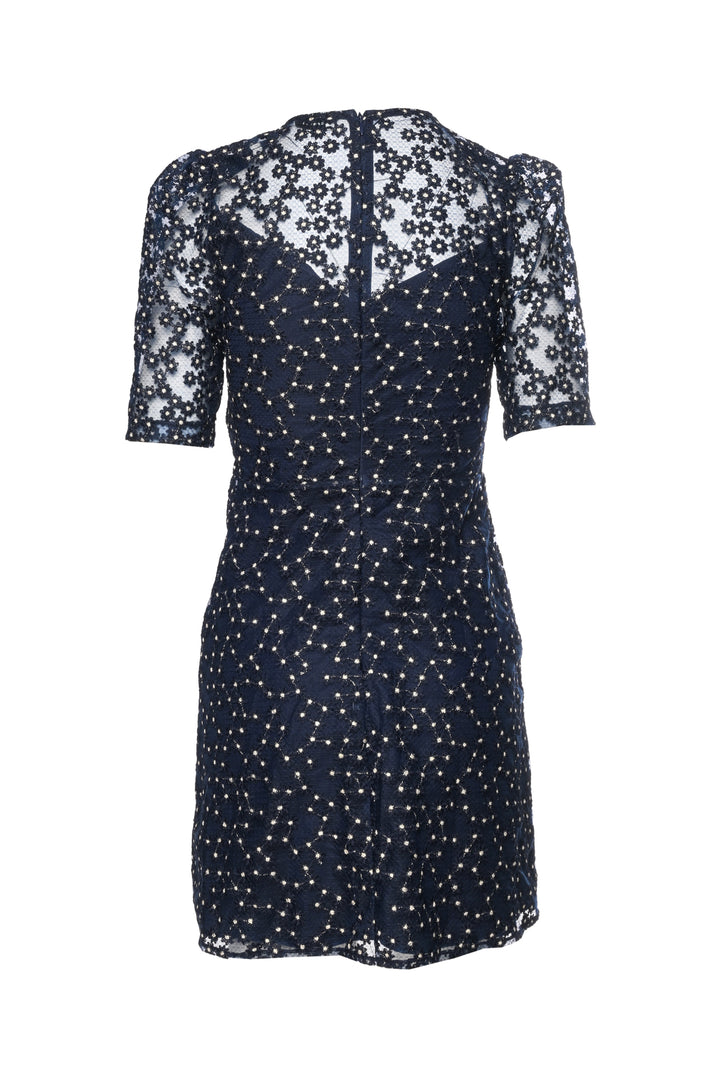 Sandro Size 36 Lucianita Embellished Lace Mini Dress
