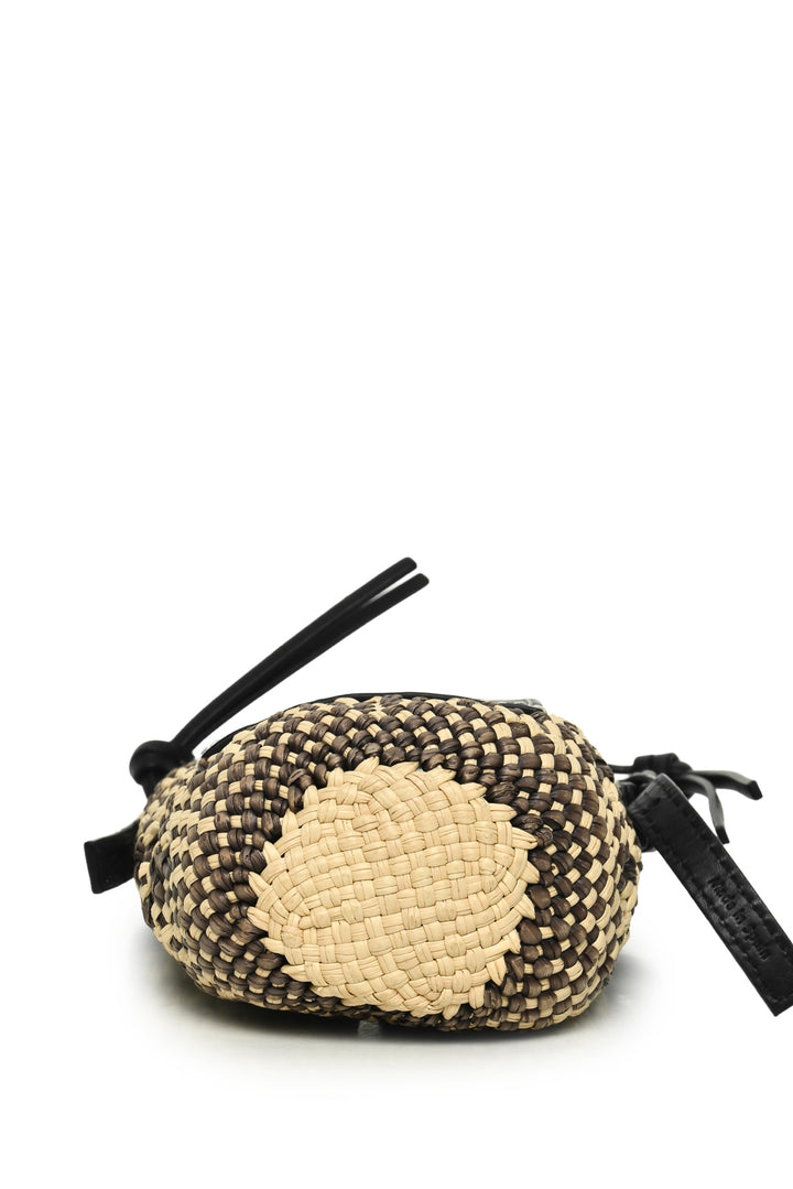 Loewe Paula's Ibiza Straw Cylinder Pocket Bag