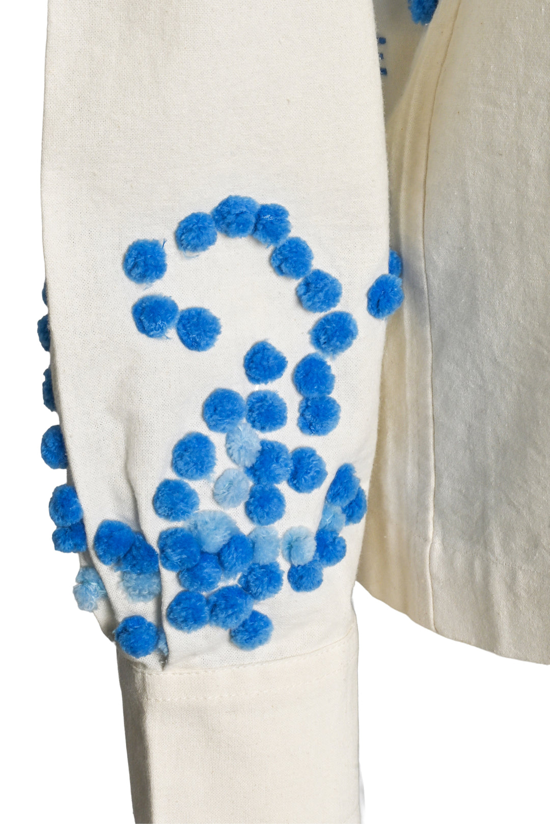 Bode Size S/M Chenille Fleur LS Shirt