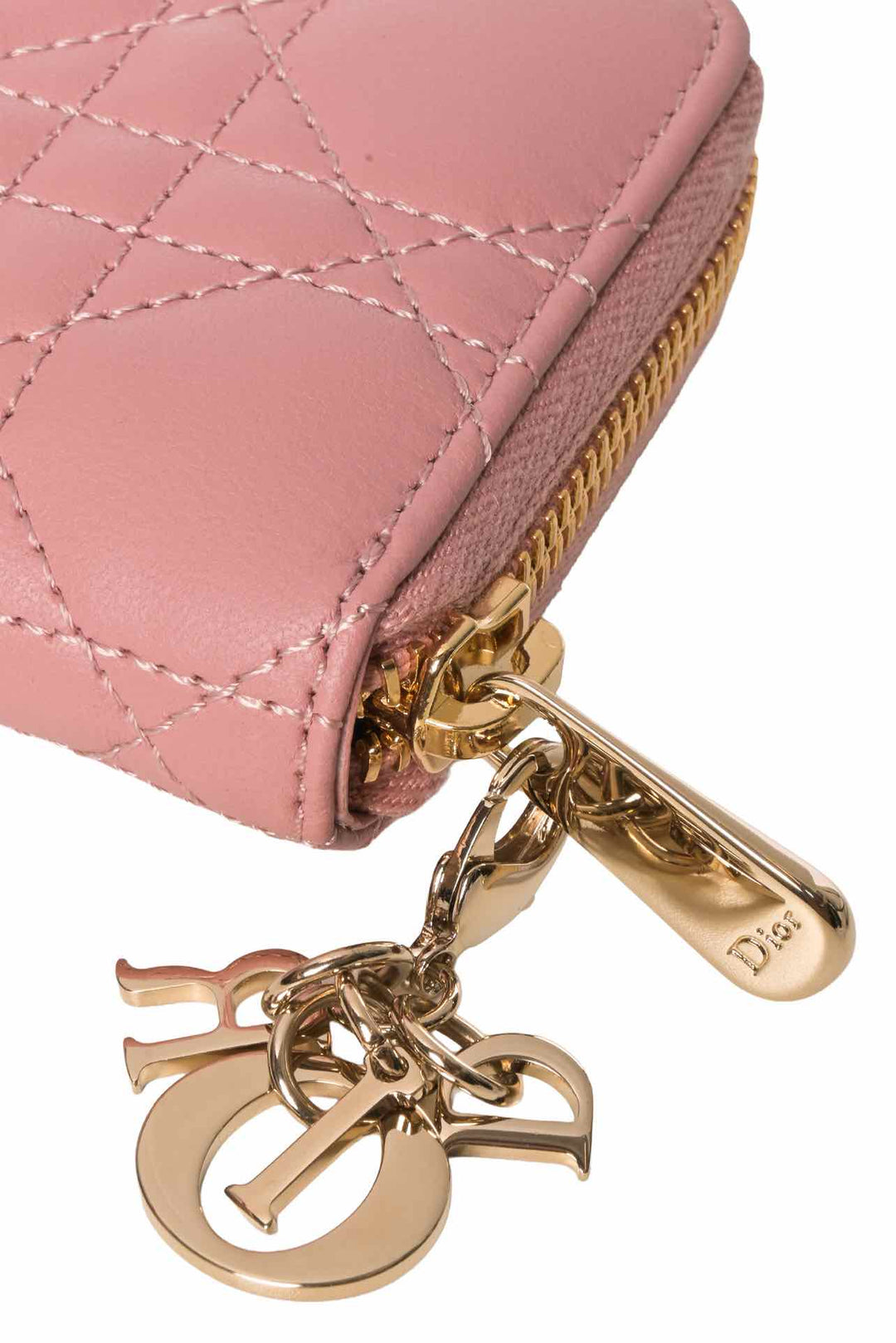 Dior 2023 Cannage Lady Dior Medium Wallet