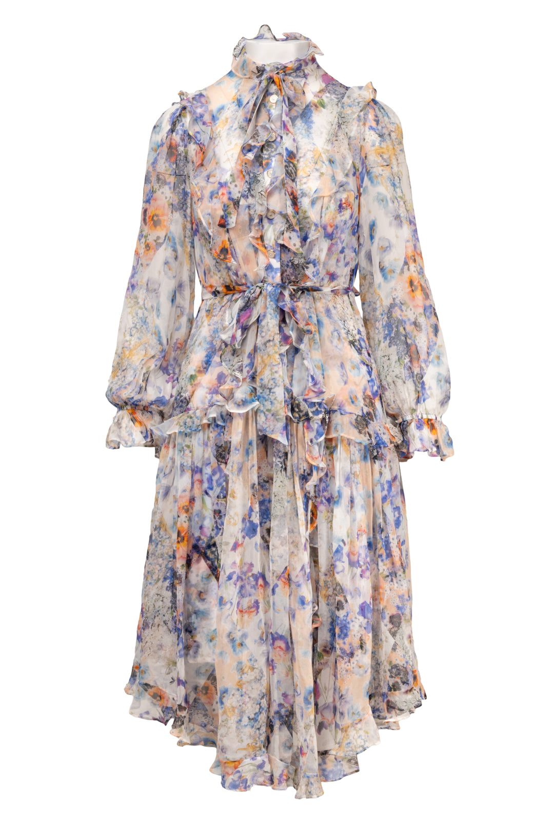Zimmermann Size 0 Tama Midi Dress