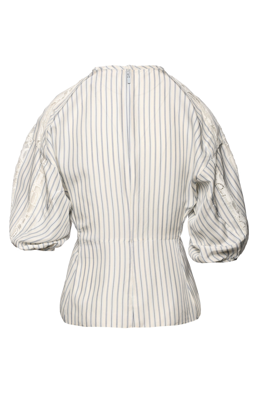 Chloe Size 2 Lace & Striped Silk Tops