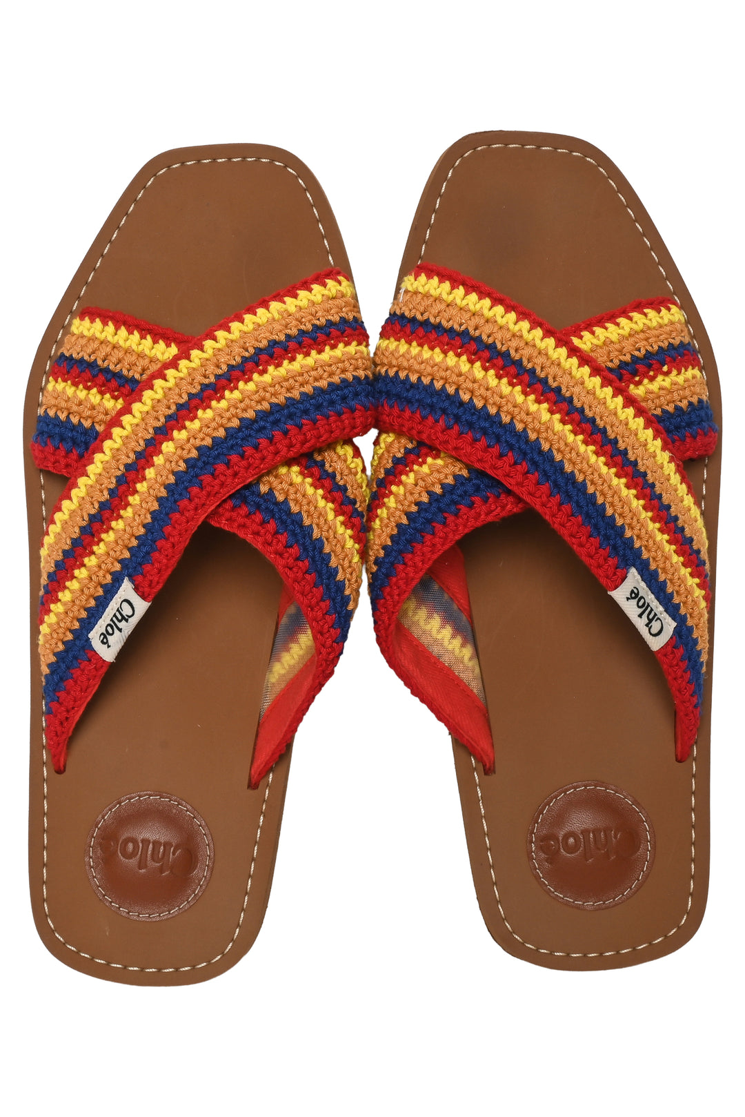 Chloe Size 40 Woody Crochet Sandal