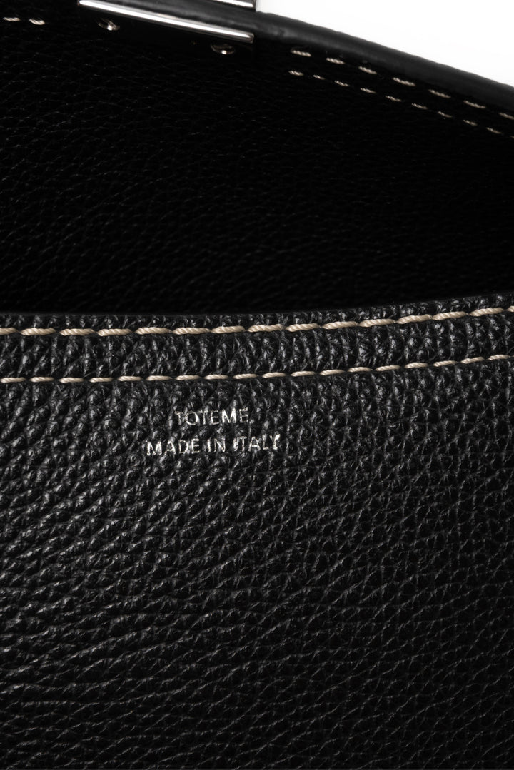 Toteme T-Lock Leather Shoulder Bag