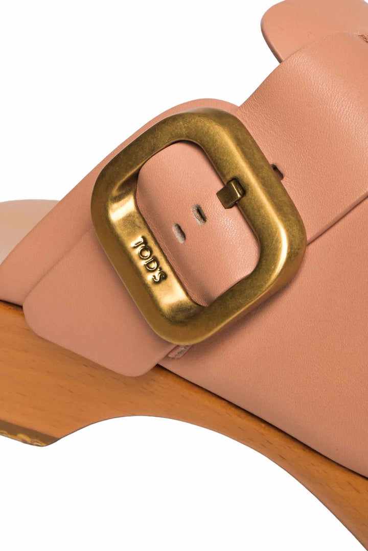 Tod's Size 36 Leather Clogs