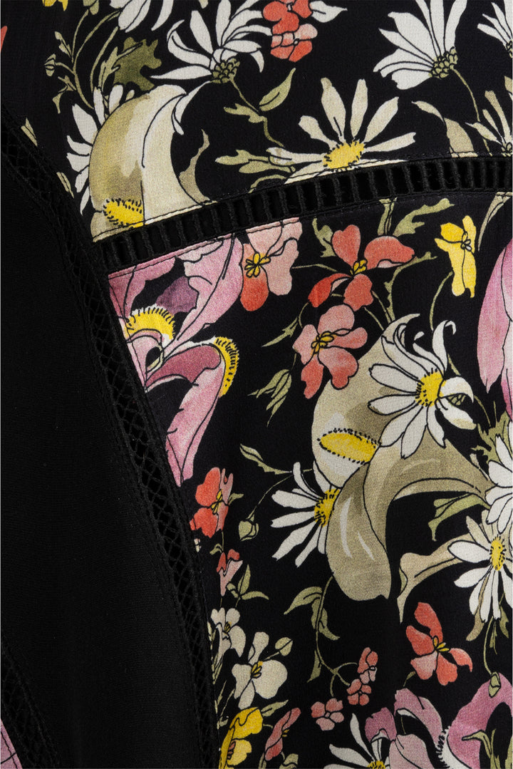 3.1 Phillip Lim Size 8 Meadow Flower Cold Shoulder Dress