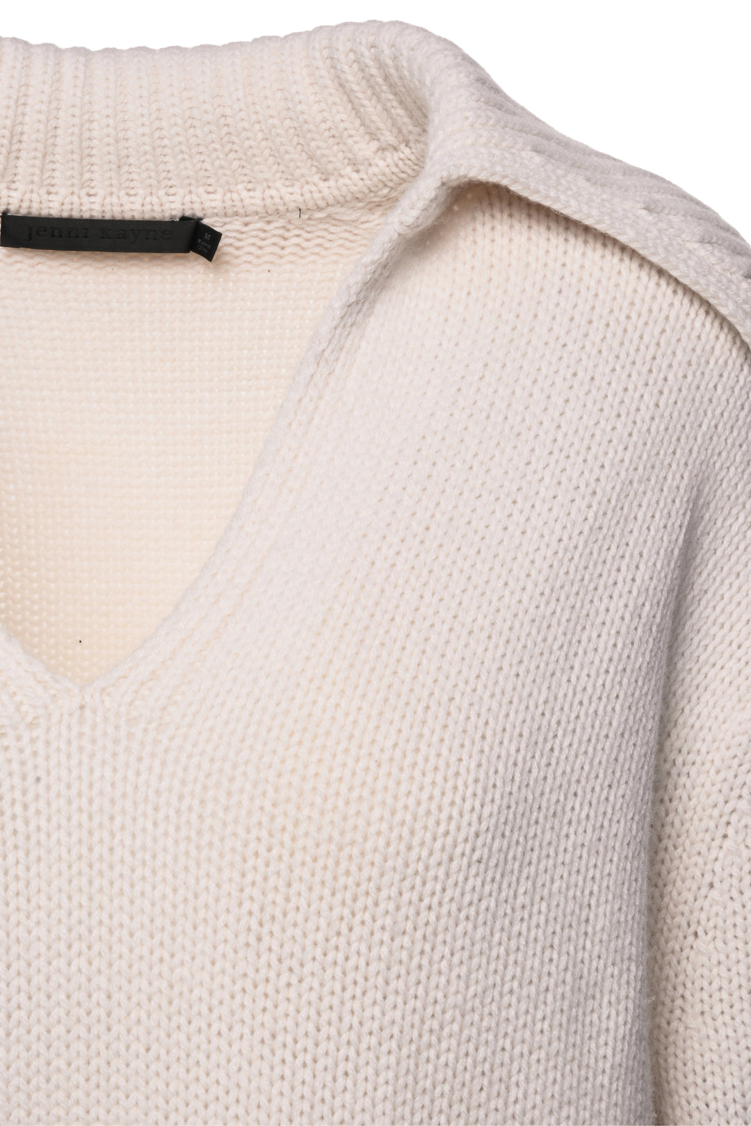 Jenni Kayne Size M Cashmere Phoebo Polo Sweater