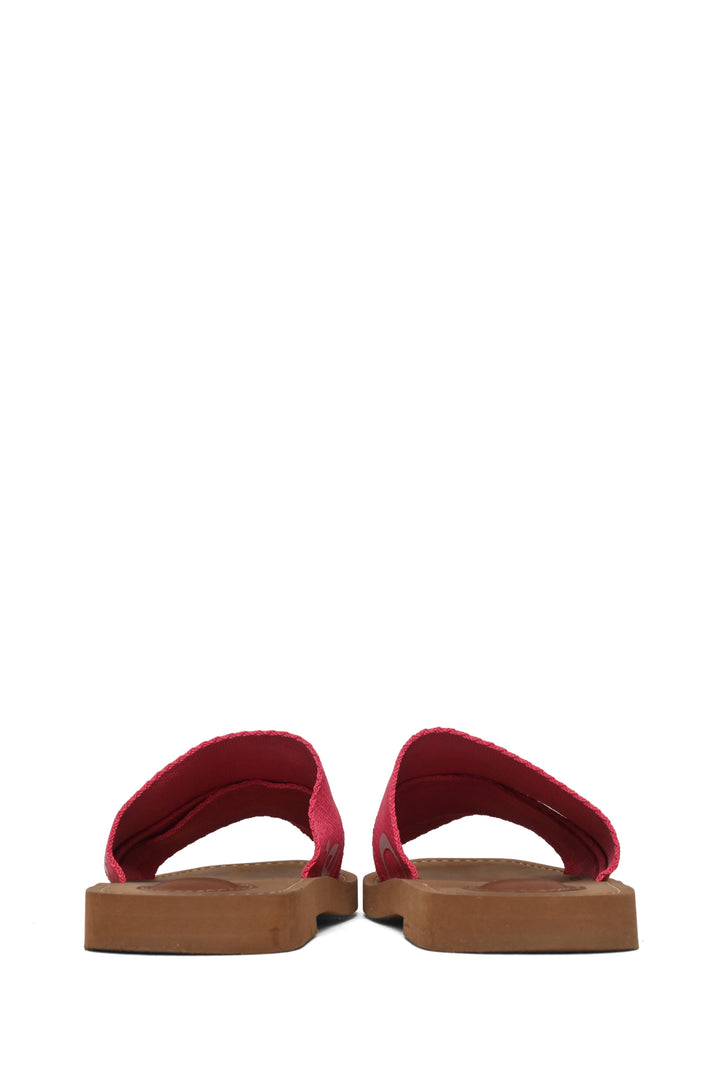 Chloe Size 37 Woody Flat Mule Sandals