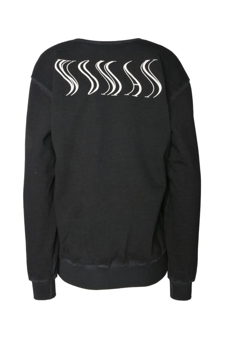 Off White Size XS Painting Chair Crewneck Sweatshirt